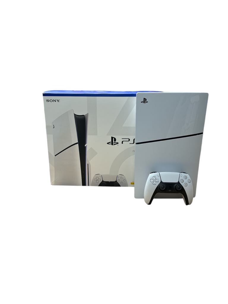 Pre-owned Playstation 5 Slim Console, 1TB, White, Boxed - Own4Less